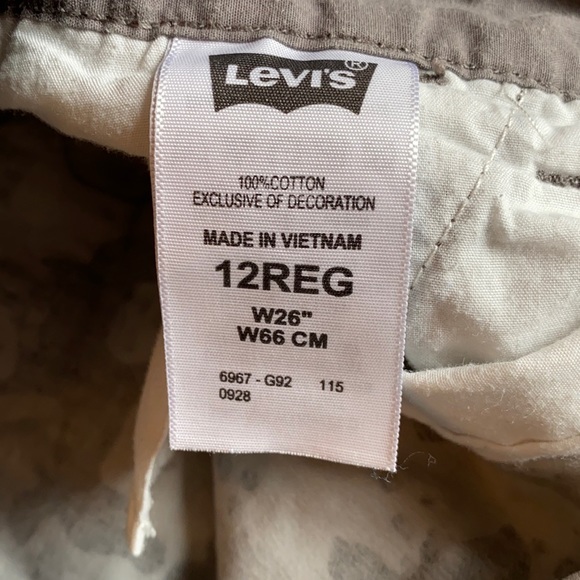 Levi's Cargo Shorts Boys Size 12 - Picture 5 of 7